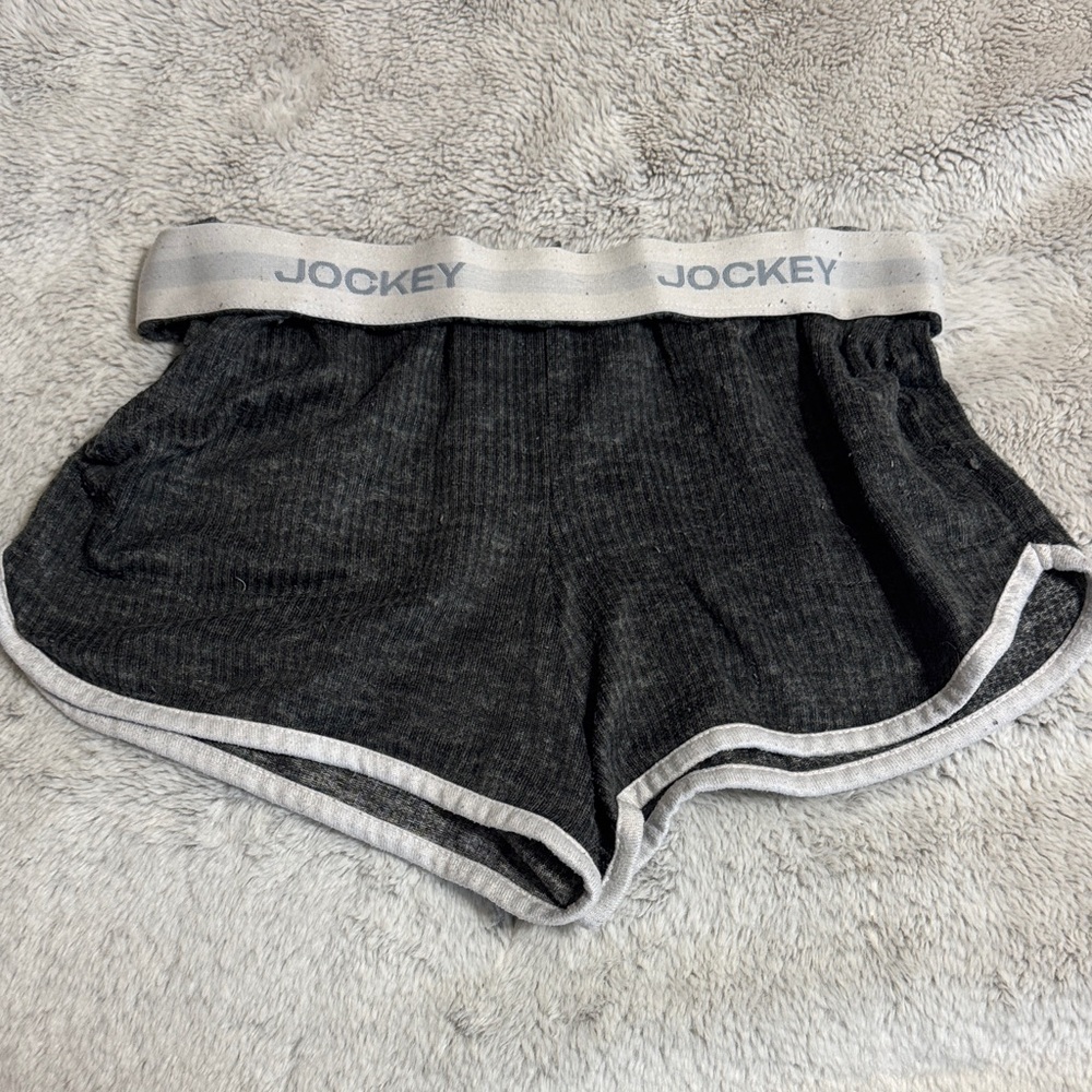 Women's Jockey and SOFFEE grey shirt size small